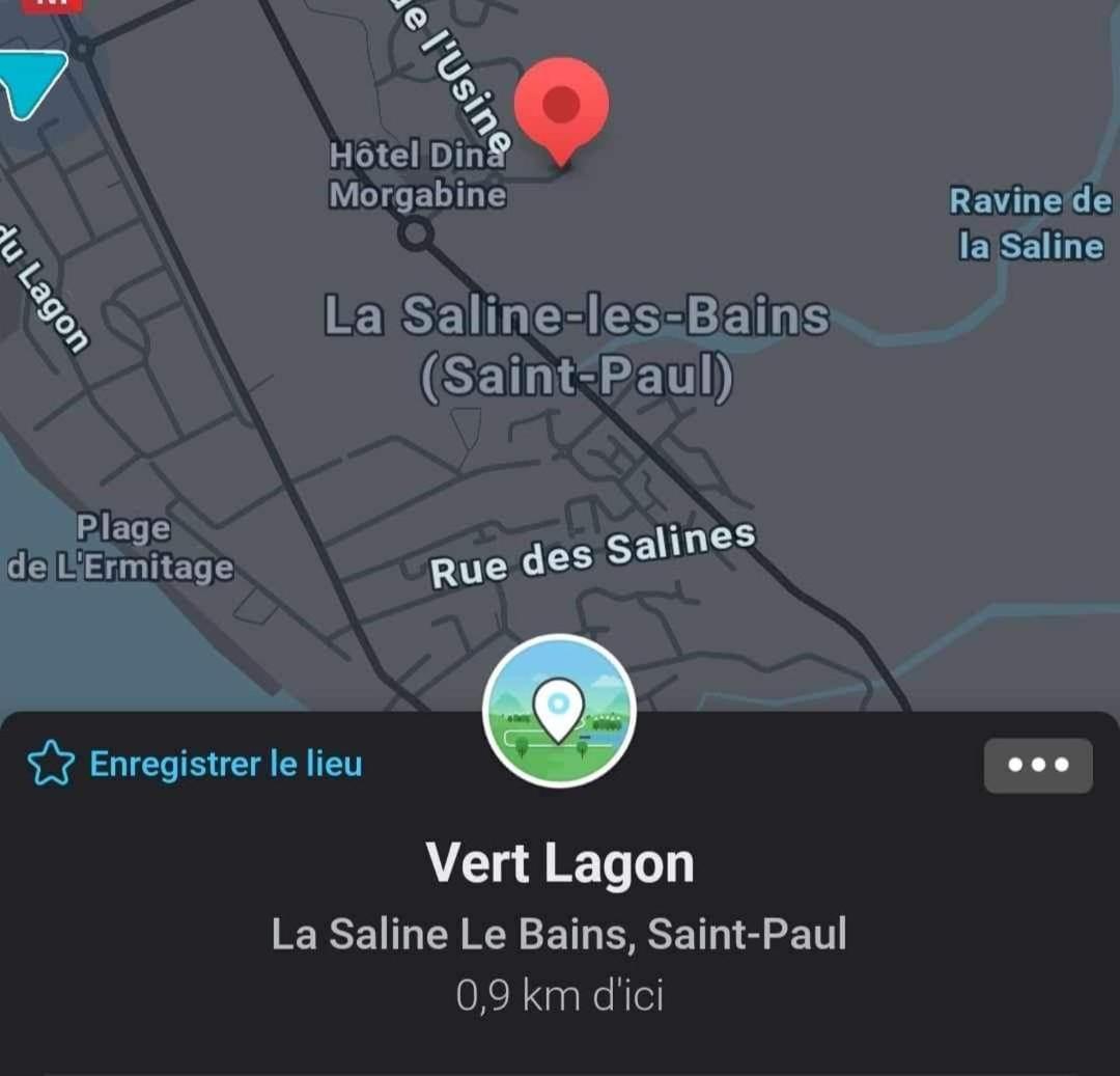 Kazacoco Bungalow A 5 Min A Pieds Du Lagon La Saline Le Bains Luaran gambar